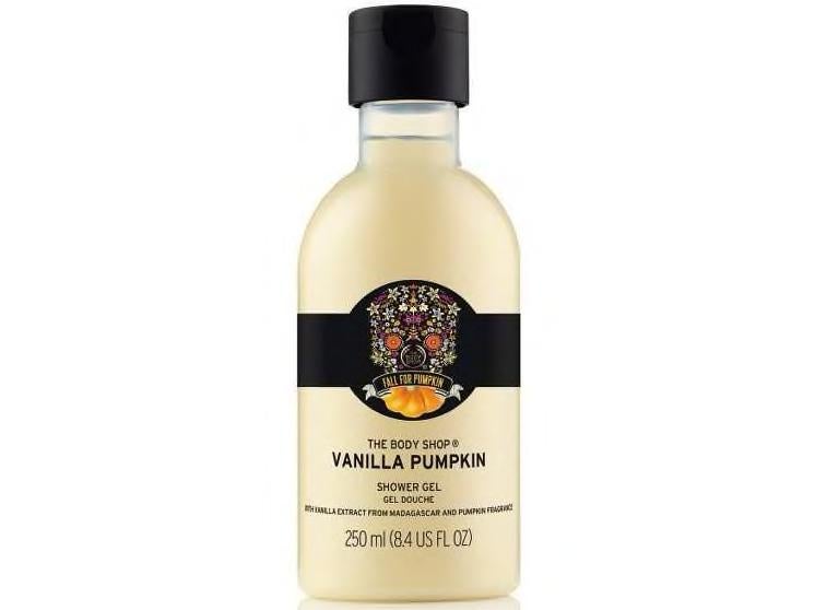 Vanilla Pumpkin Shower Gel, £5, The Body Shop