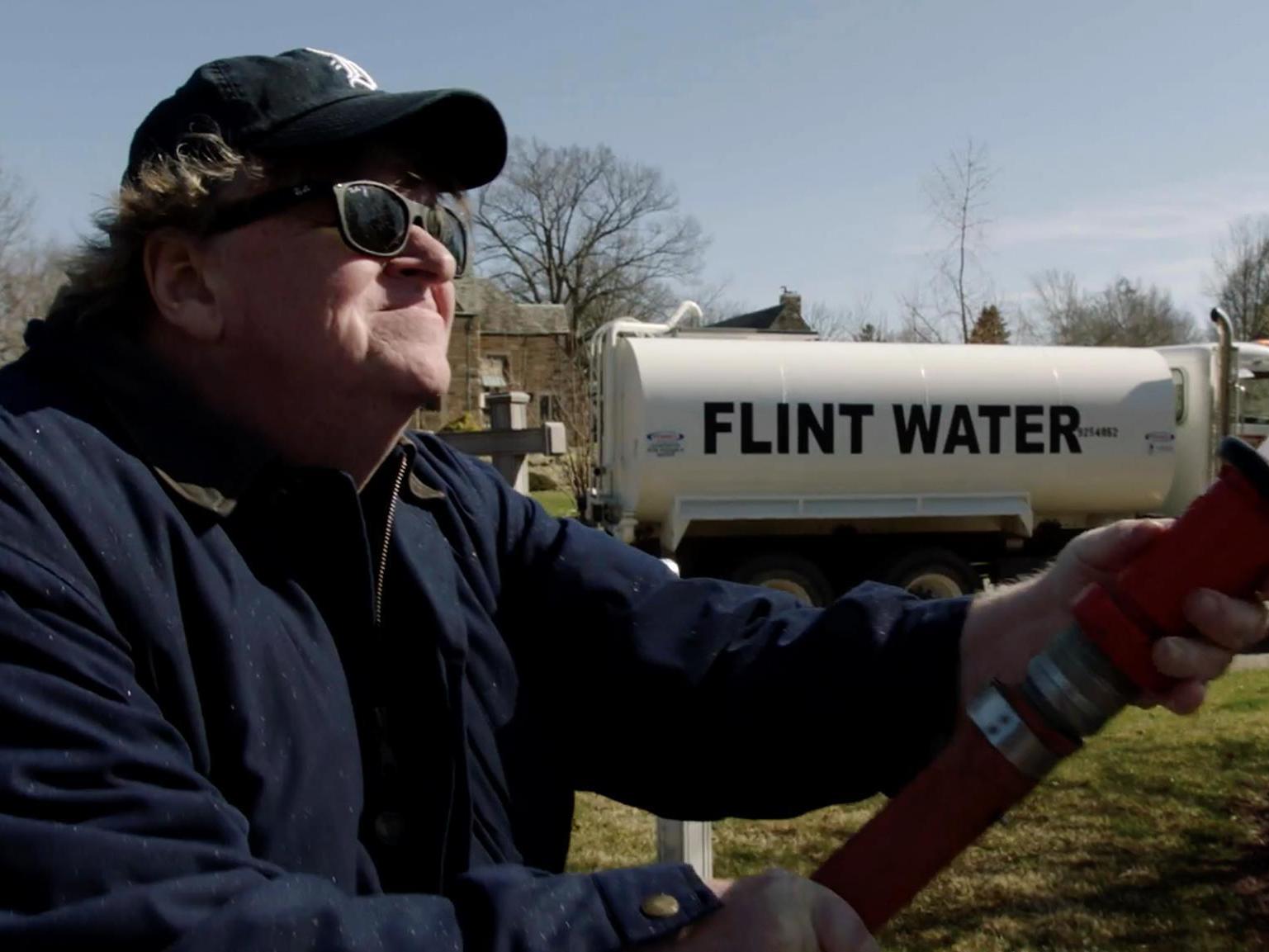 The new documentary looks into the poisoning of the water supply in Moore’s hometown Flint in 2014