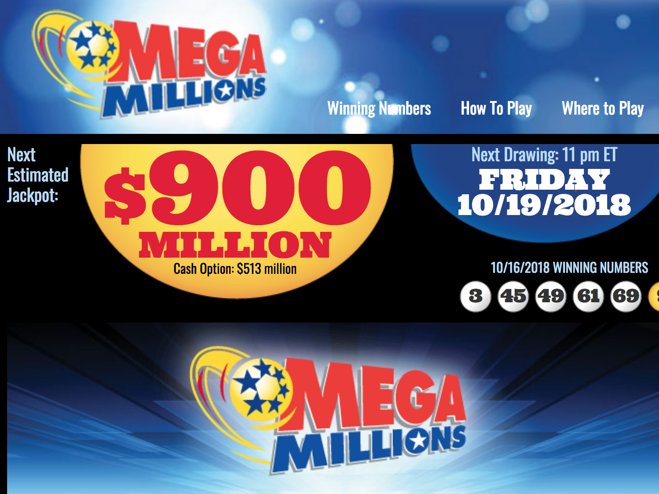 x lotto mega draw