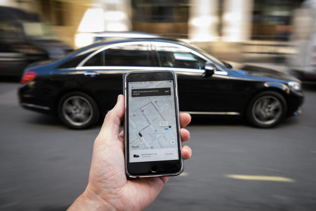 Uber says the new fee will be around 45p for an average, three-mile trip