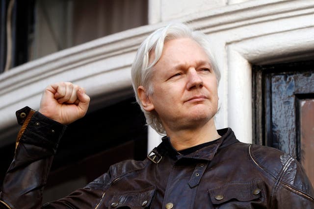Julian Assange has been living at the Ecuadorian embassy in London since 2012