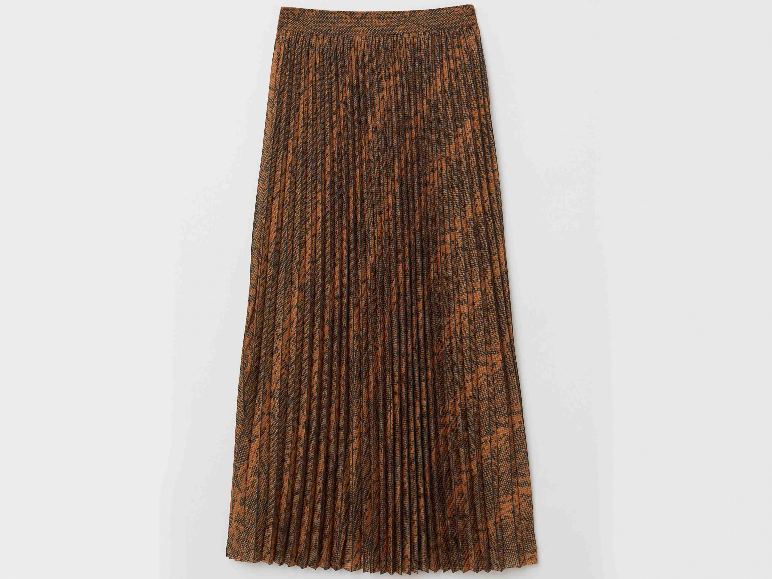 Pleated Skirt, £39.99, H&amp;M
