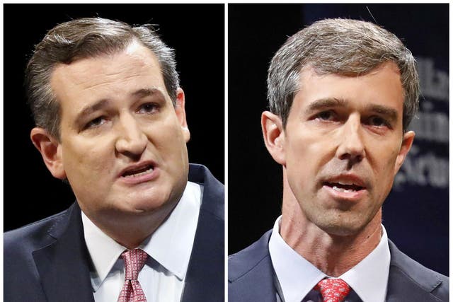 Ted Cruz and Beto O'Rourke are facing off in a good old fashioned Texas showdown with just three weeks left until the crucial 2018 midterm elections