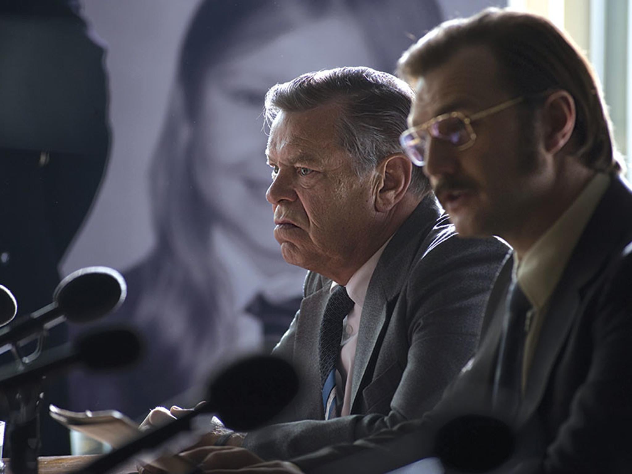 Warren Clarke (left) was a gritty, determined copper in ‘Red Riding’