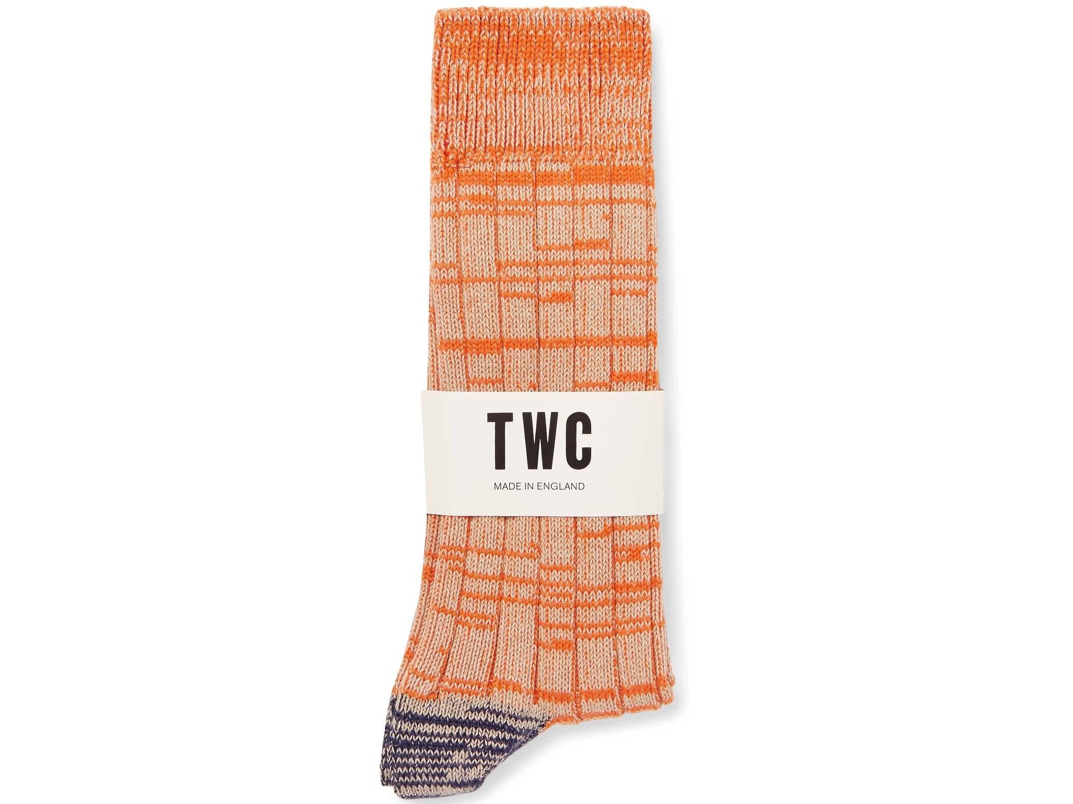 The Workers Club, Melange Cotton and Nylon-Blend Socks, £22, Mr Porter