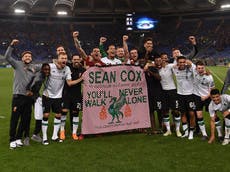 Roma make donation to family of injured Liverpool fan Sean Cox