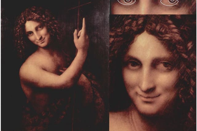 Analysis of the oil portrait ‘Young John the Baptist’ by Leonardo da Vinci (15