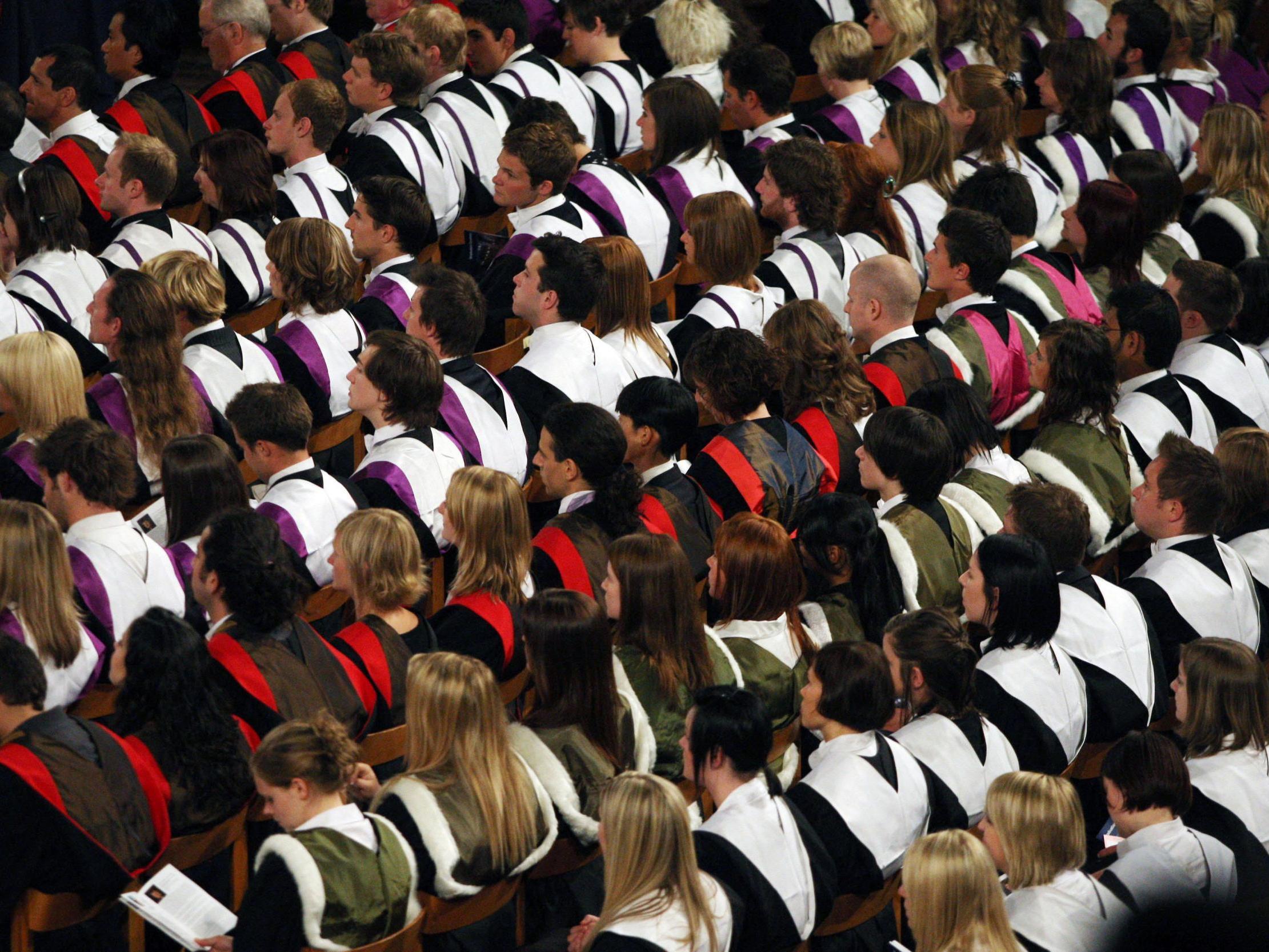 More than a quarter of students now graduate with first-class degrees