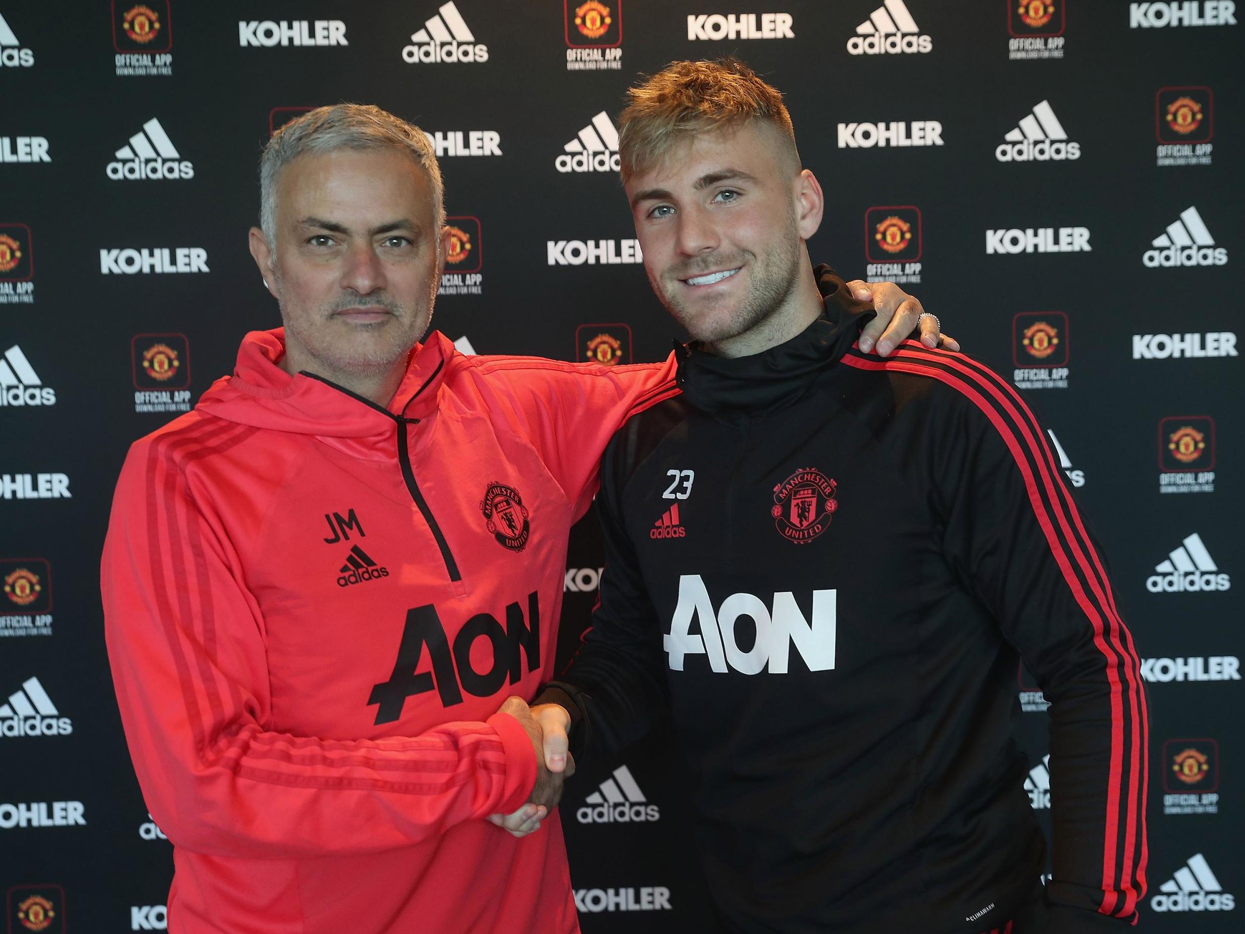 Luke Shaw signed a new Manchester United contract this week