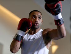 Kid Galahad the featherweight contender stepping out of the shadows