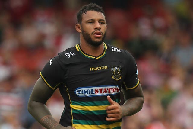 Courtney Lawes has signed a new contract with Northampton Saints until summer 2020