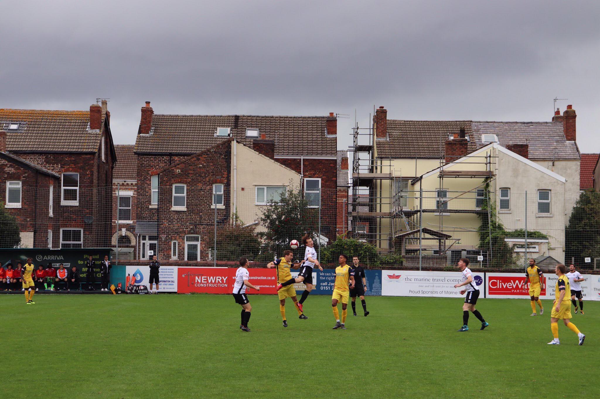 Marine beat Frickley in the second qualifying round to get here