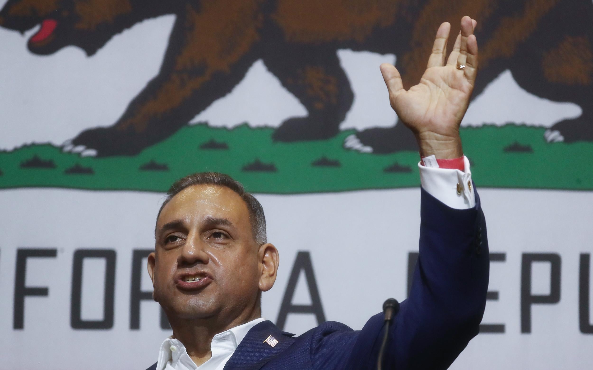 Democratic candidate Gil Cisneros, a former naval officer who ‘got lucky’