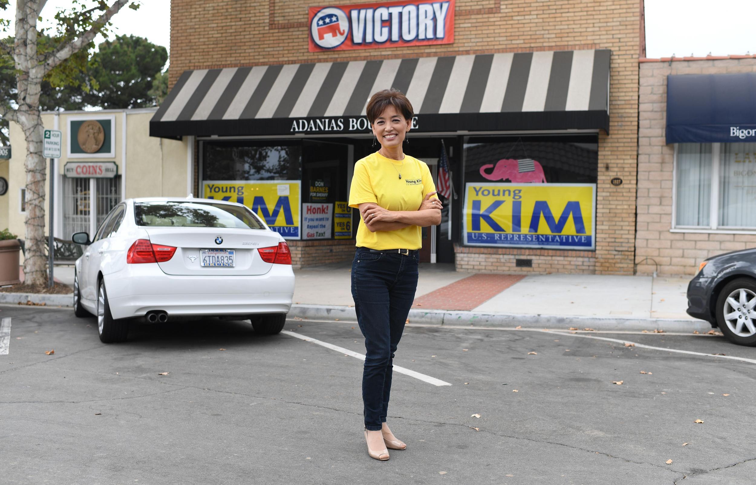 Republican candidate Young Kim would make history if elected