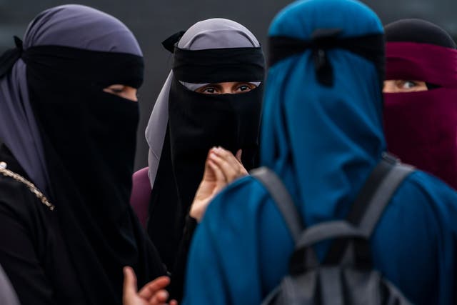 Few women in Algeria wear the niqab