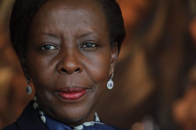 Rwanda Foreign Affairs Minister, Louise Mushikiwabo is the newly appointed head of the International Organisation of la Francophonie (OFI) (Photo by Ludovic MARIN / AFP)LUDOVIC MARIN/AFP/Getty Images