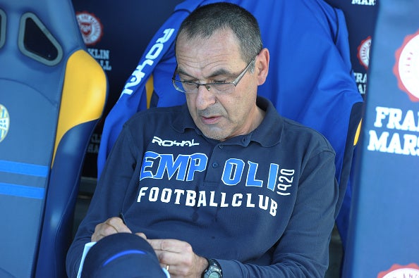 Sarri managed Empoli while Mourinho was at Inter Milan