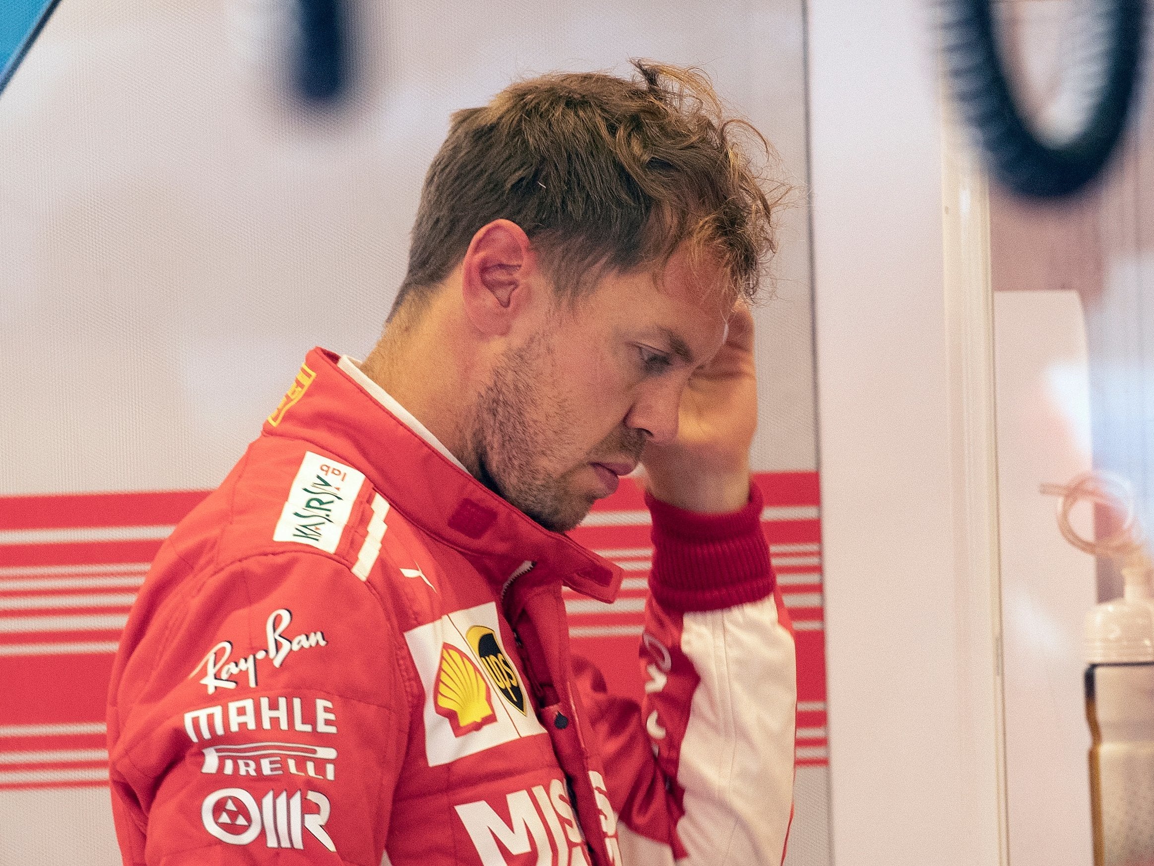Sebastian Vettel cracked when the pressure came on
