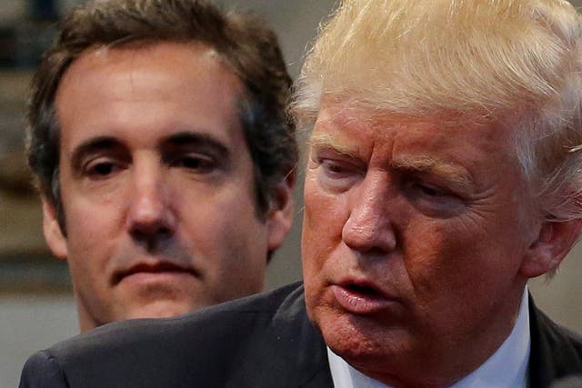 Michael Cohen who once stood behind US President Trump as his lawyer, has switched back to the Democrats REUTERS/Jonathan Ernst/File Photo