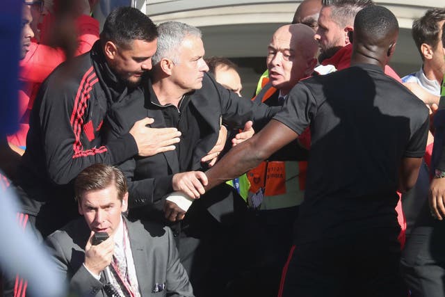 Jose Mourinho confronted Marco Ianni over his celebrations