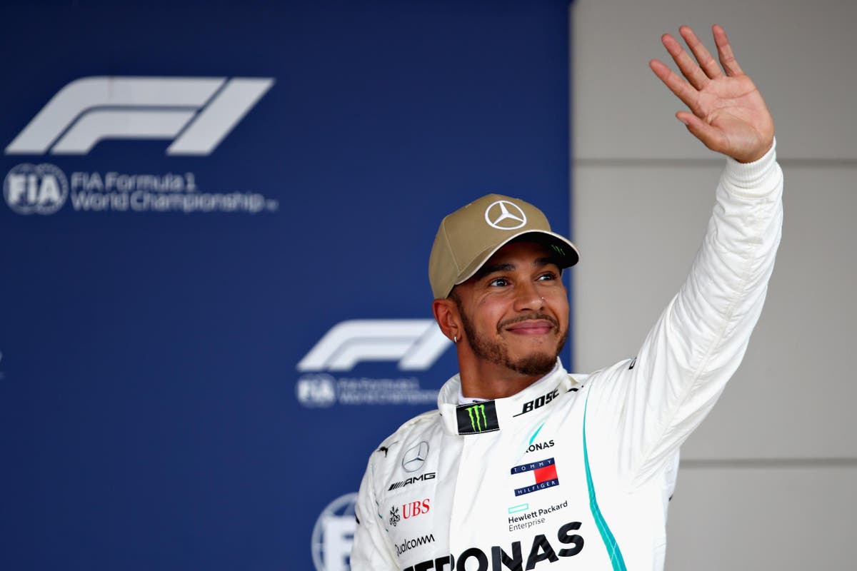 US Grand Prix: Lewis Hamilton takes huge step towards fifth world championship with pole position