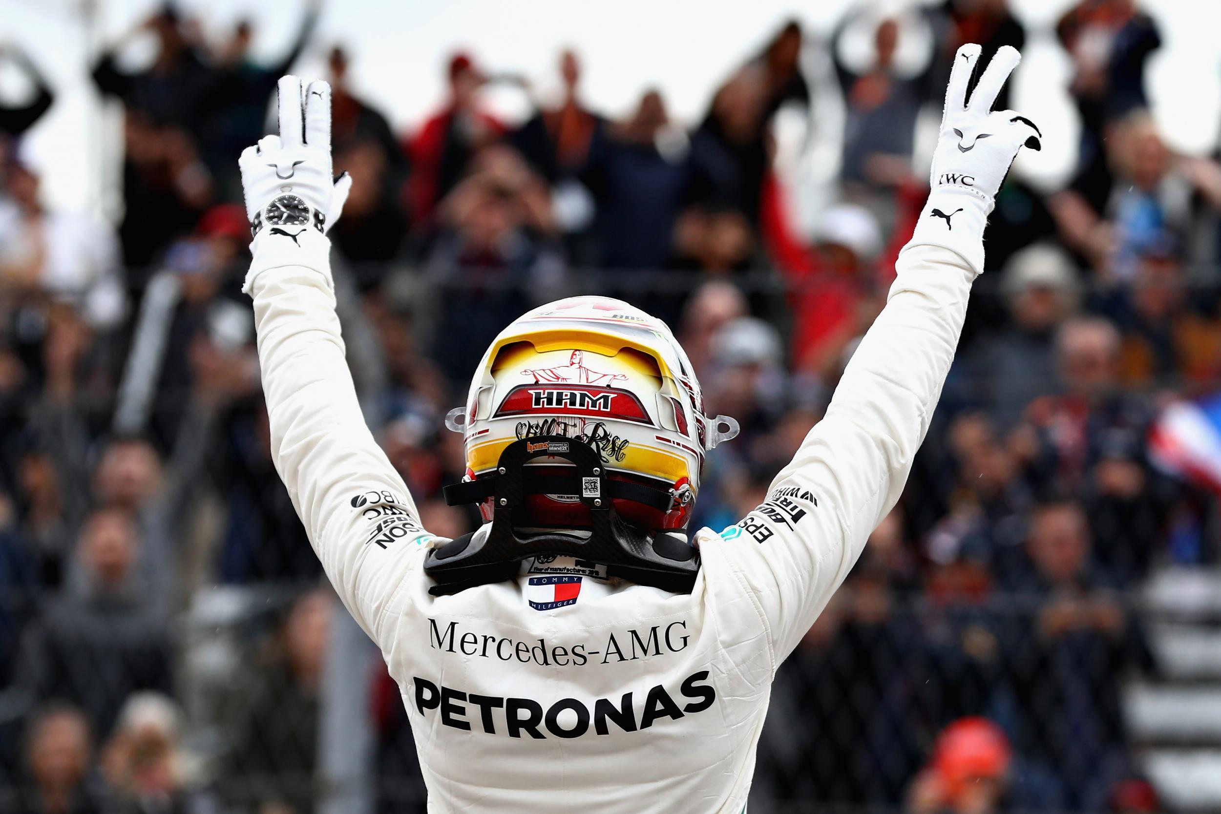 Lewis Hamilton is now a five-time world champion