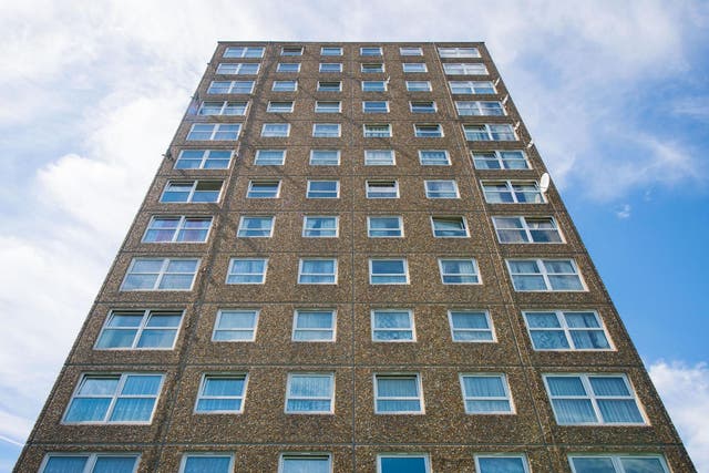 Residents at London's Ledbury Estate found cracks in the walls