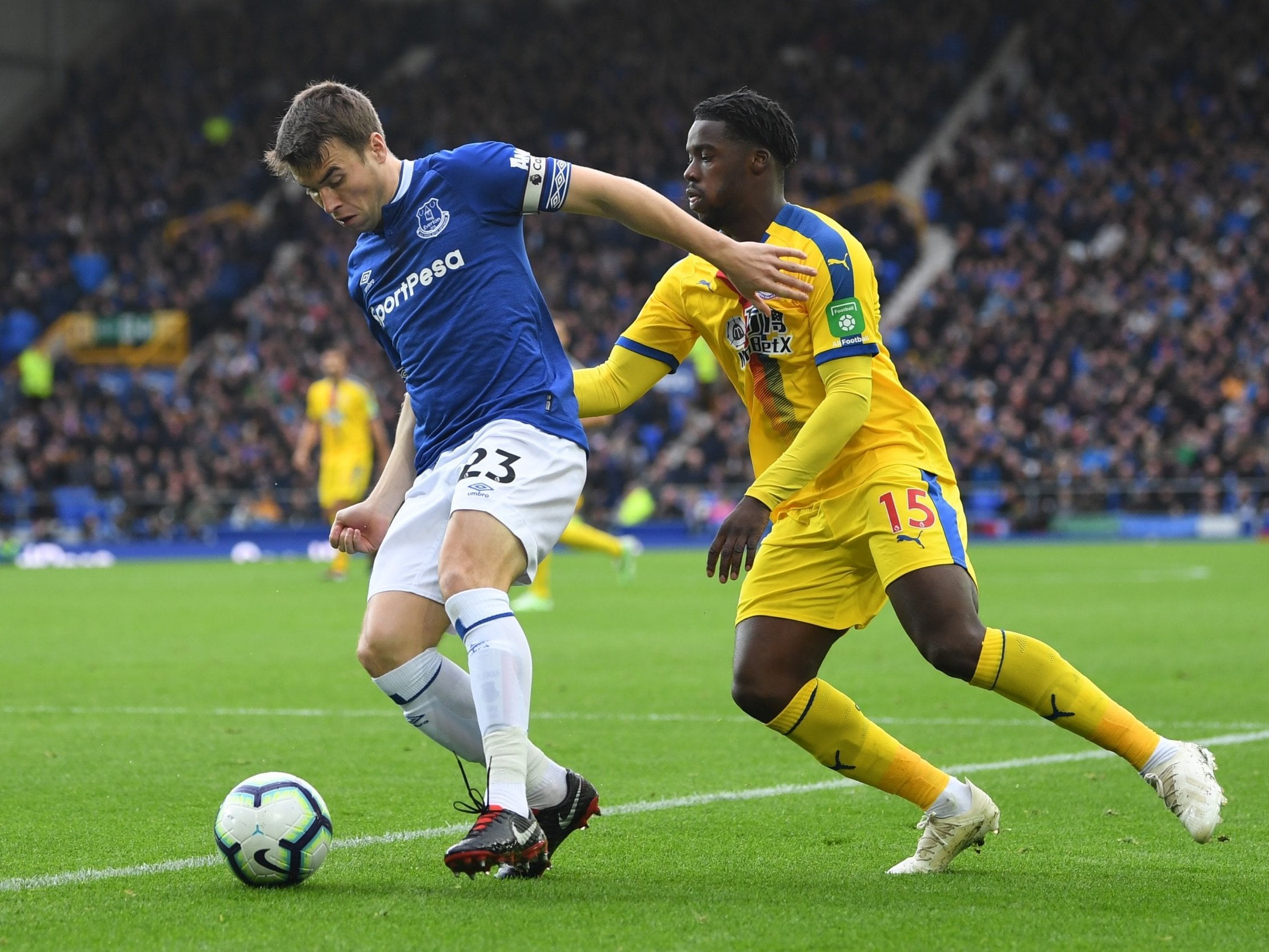Palace travel to Goodison to play Everton on Sunday