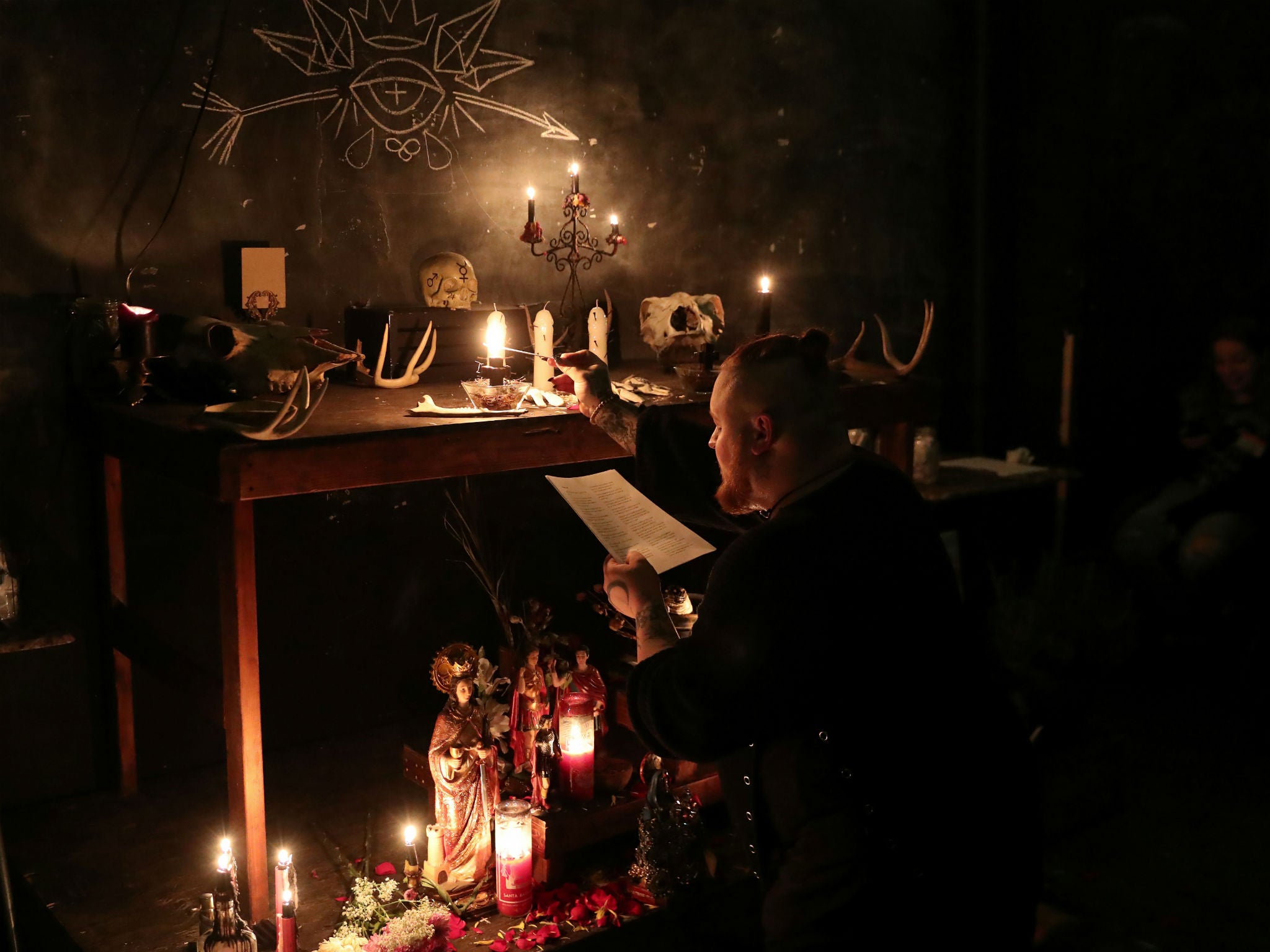 The ritual against Supreme Court Justice Brett Kavanaugh