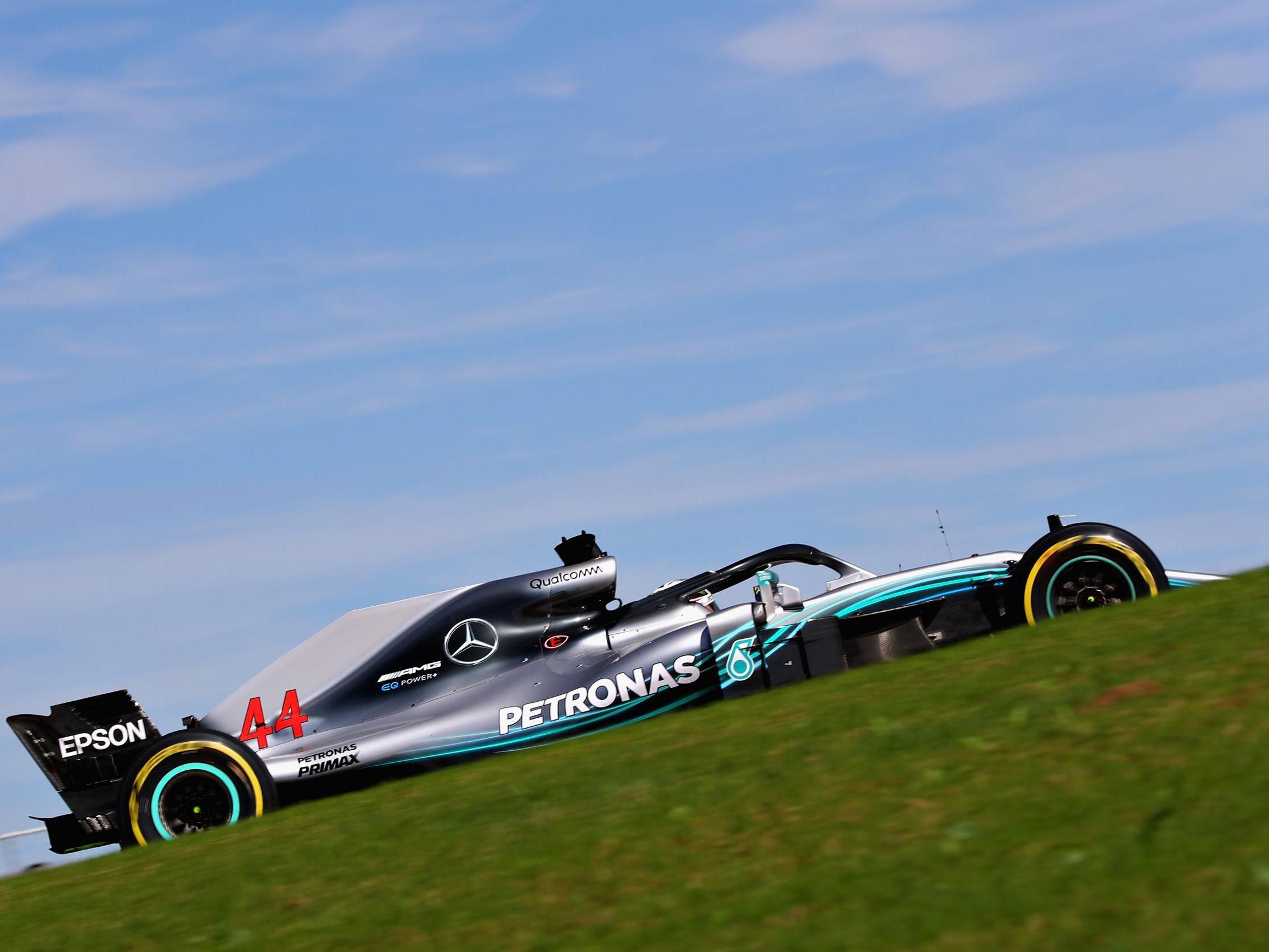 Lewis Hamilton pitted early to switch to a two-stop strategy