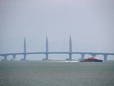 China set to open longest sea-crossing bridge ever built