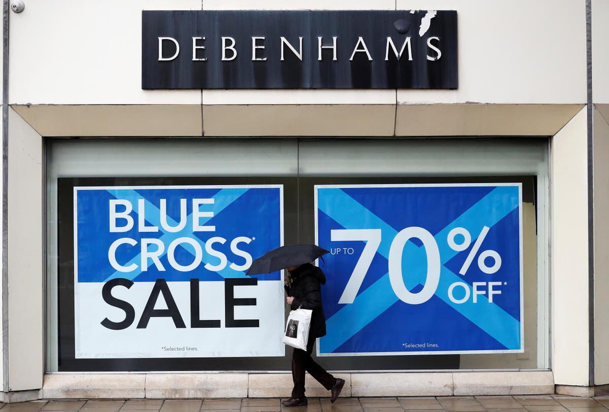 Debenhams says it will consider a takeover bid from Mike Ashley