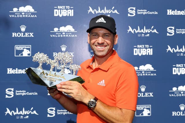 Sergio Garcia won a second consecutive Andalucia Valderrama Masters title