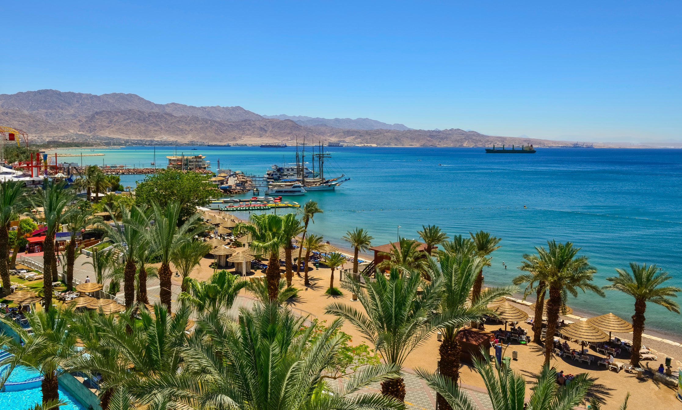 Eilat is a popular Red Sea "fly and flop" destination