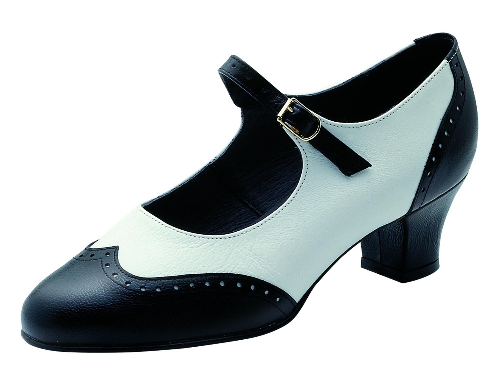 block heel dance shoes