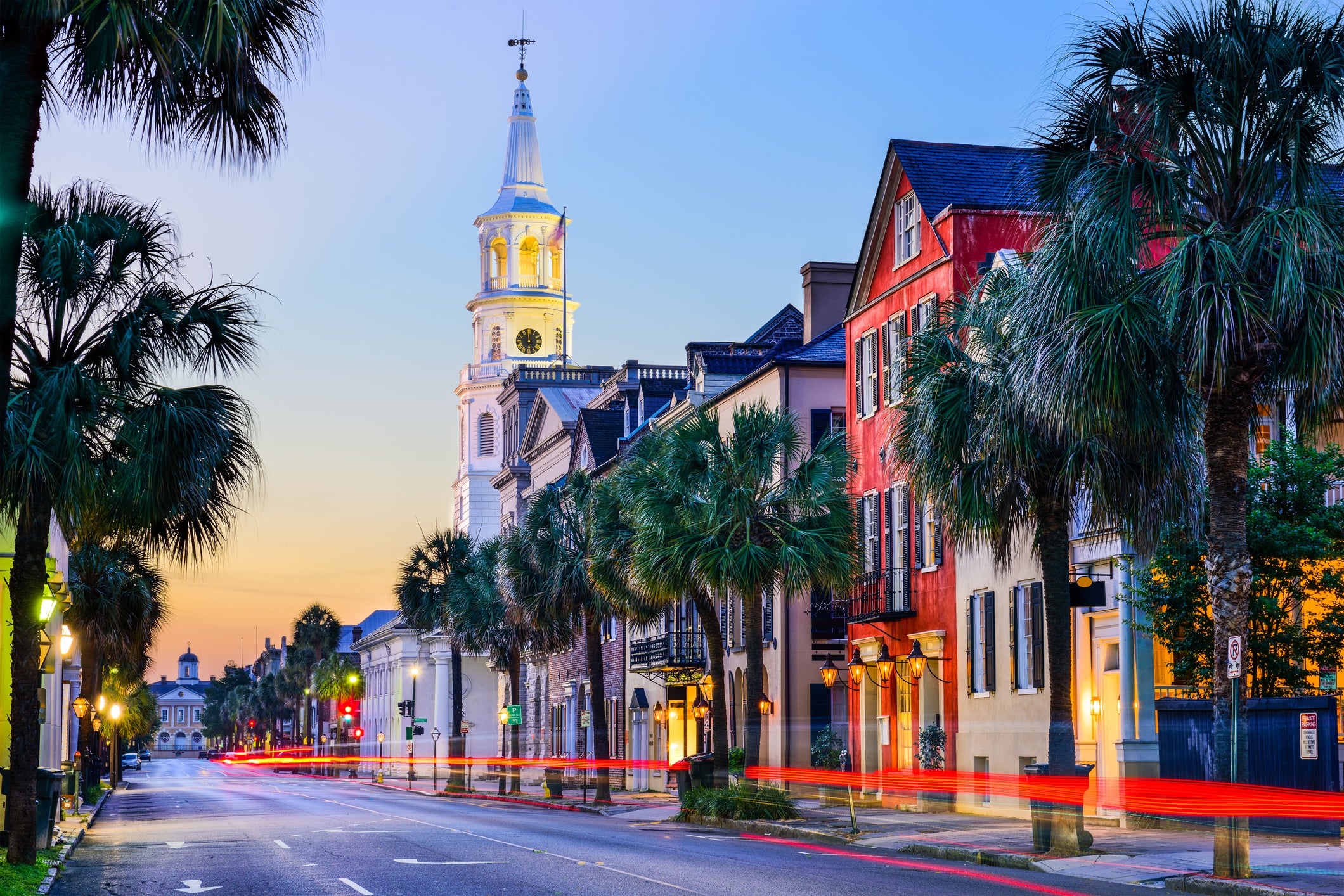 Charleston's historic French Quarter