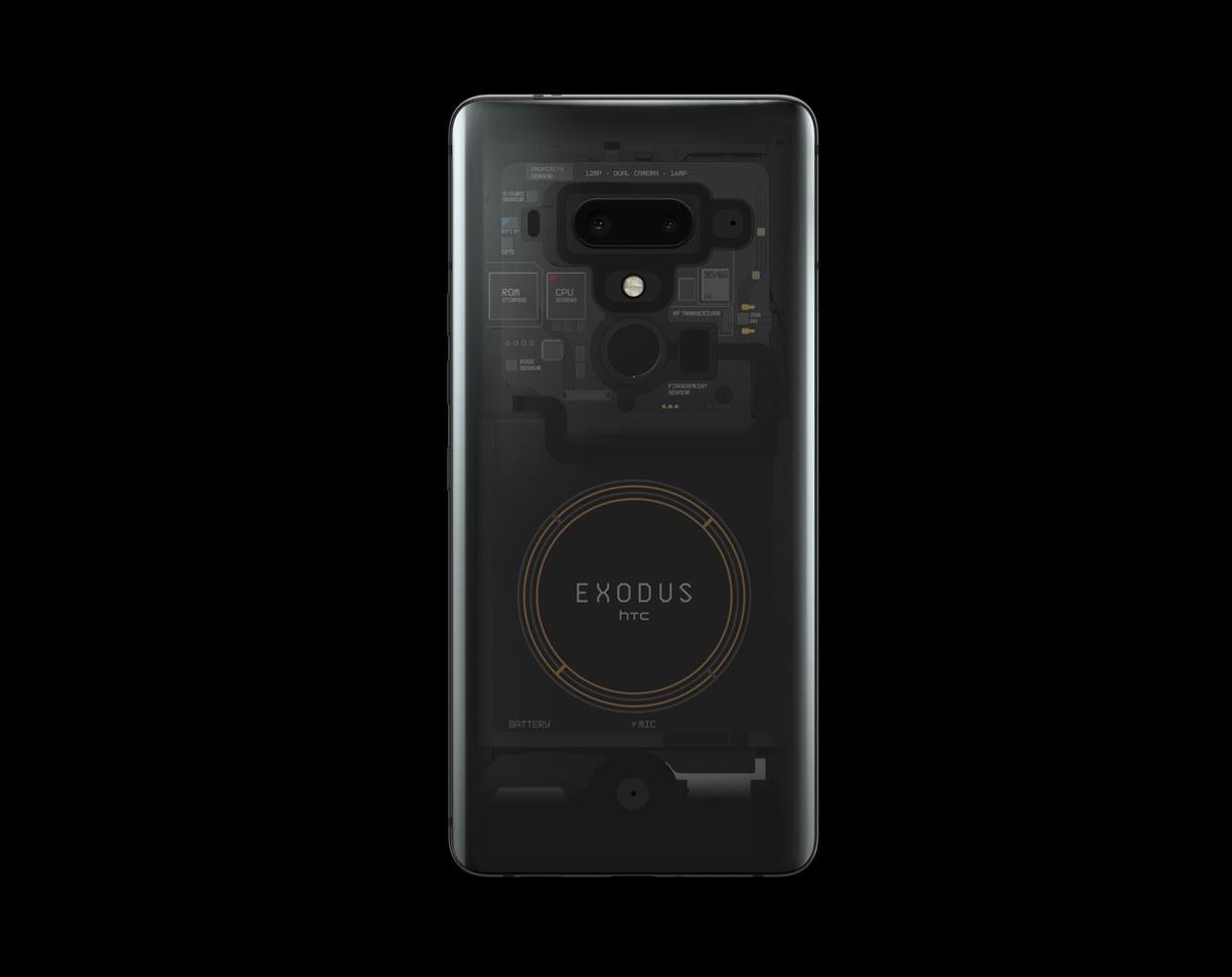 The HTC Exodus can only be bought using cryptocurrency like bitcoin or ethereum