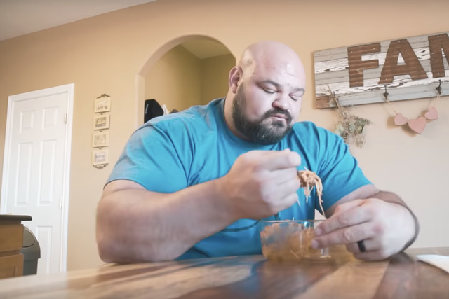 This is what the World's Strongest Man eats in a day