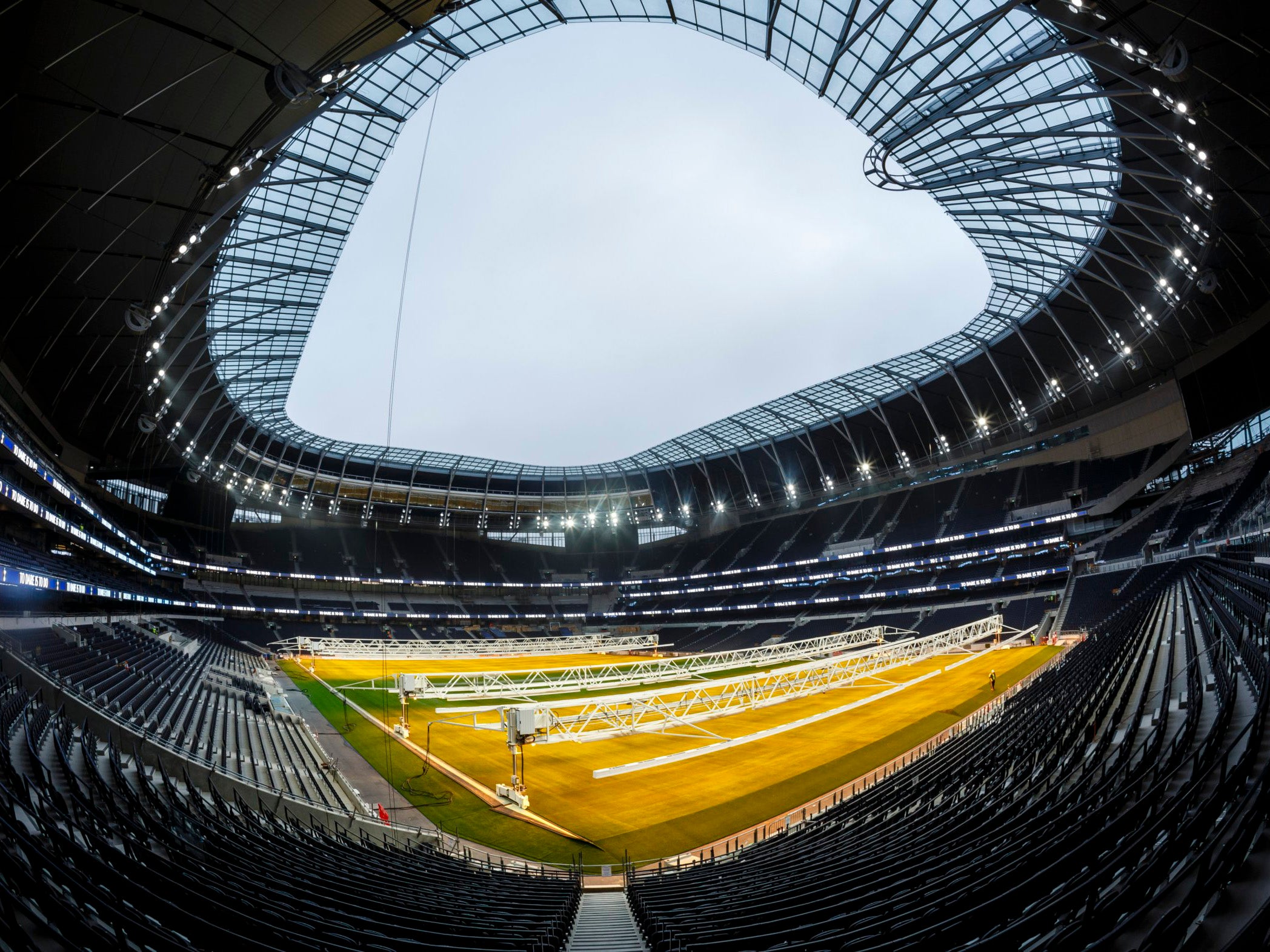 Tottenham will have to pass two tests before being allowed to use their new ground