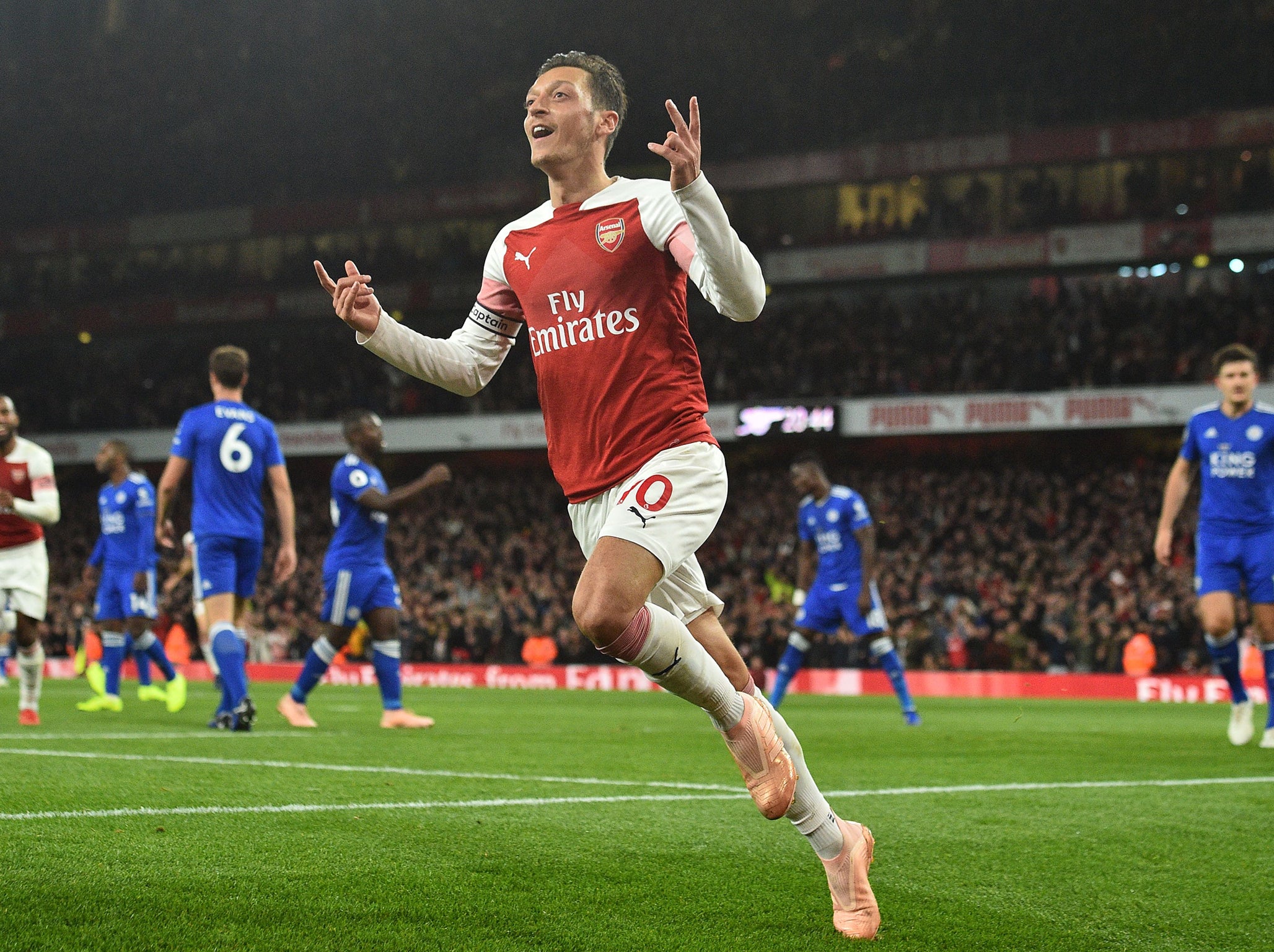 Mesut Ozil was sensational as Arsenal fought back to win
