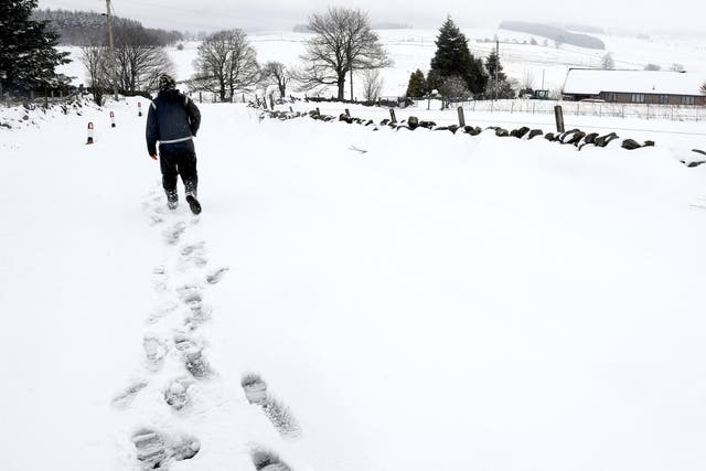 Snow expected to blanket Scotland