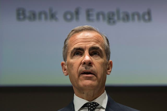 Carney was careful not to put too much emphasis on blaming Brexit