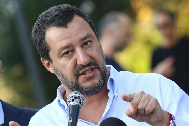 Matteo Salvini, leader of the fascist League party, has most to gain from the budget confrontation with the EU