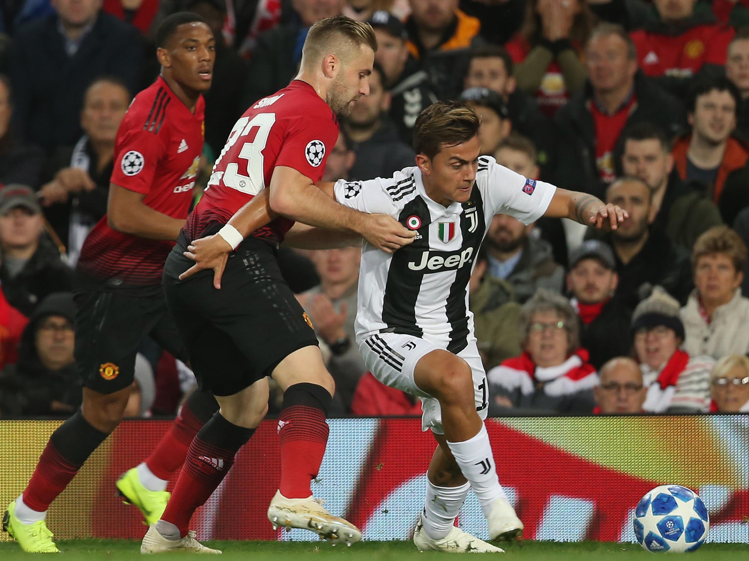 Manchester United showed Juventus &apos;too much respect,&apos; admits Luke Shaw