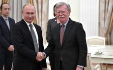 Defiant Bolton signals no way back for arms control in Putin meeting
