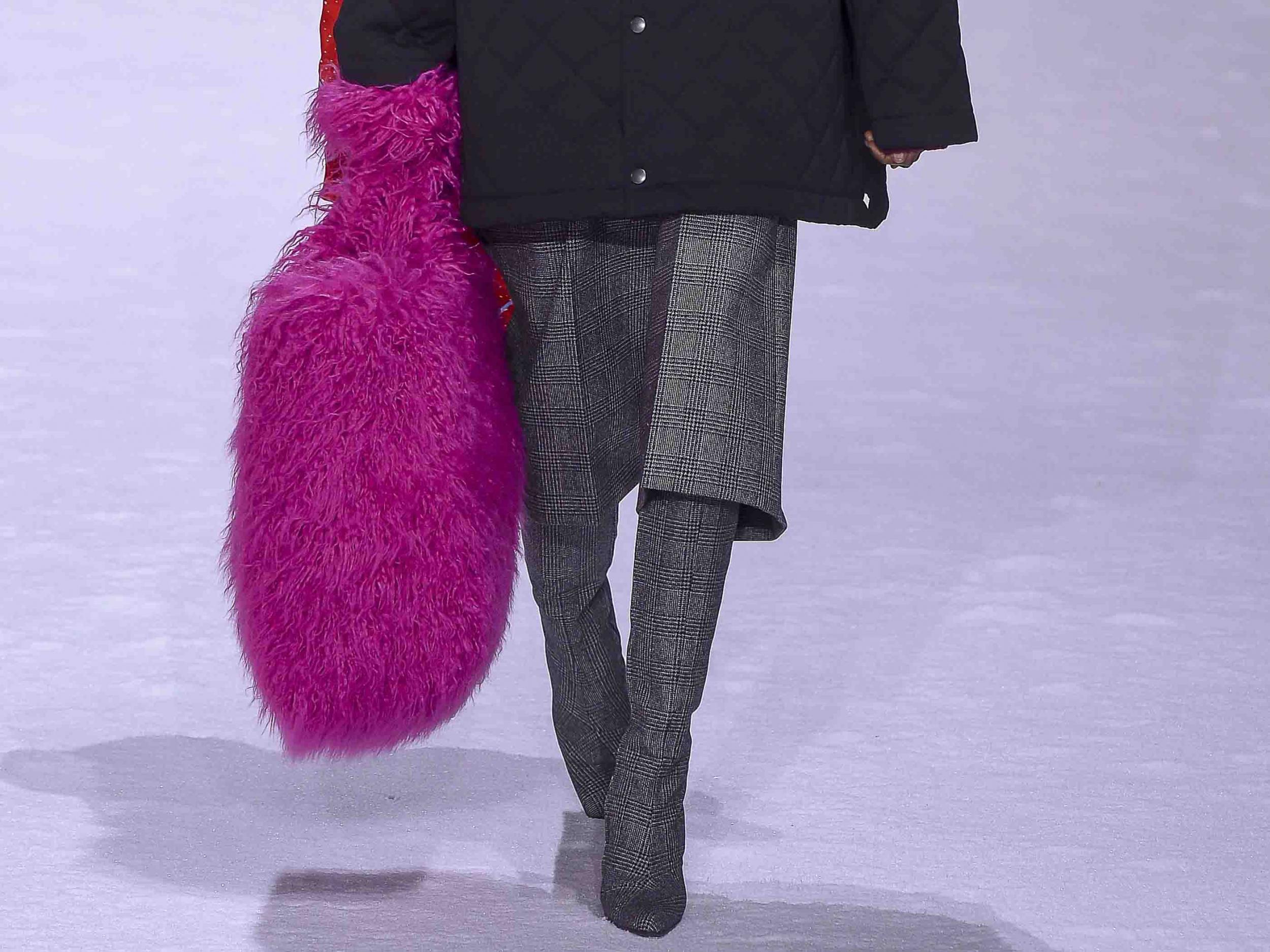 Fluffy, Fuzzy Handbags Are Trending for Winter 2021