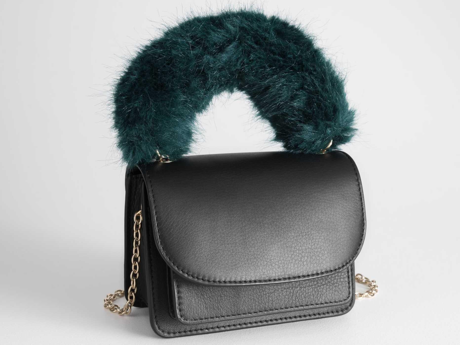 Faux Fur Handle Mini Bag, £79, &amp; Other Stories
