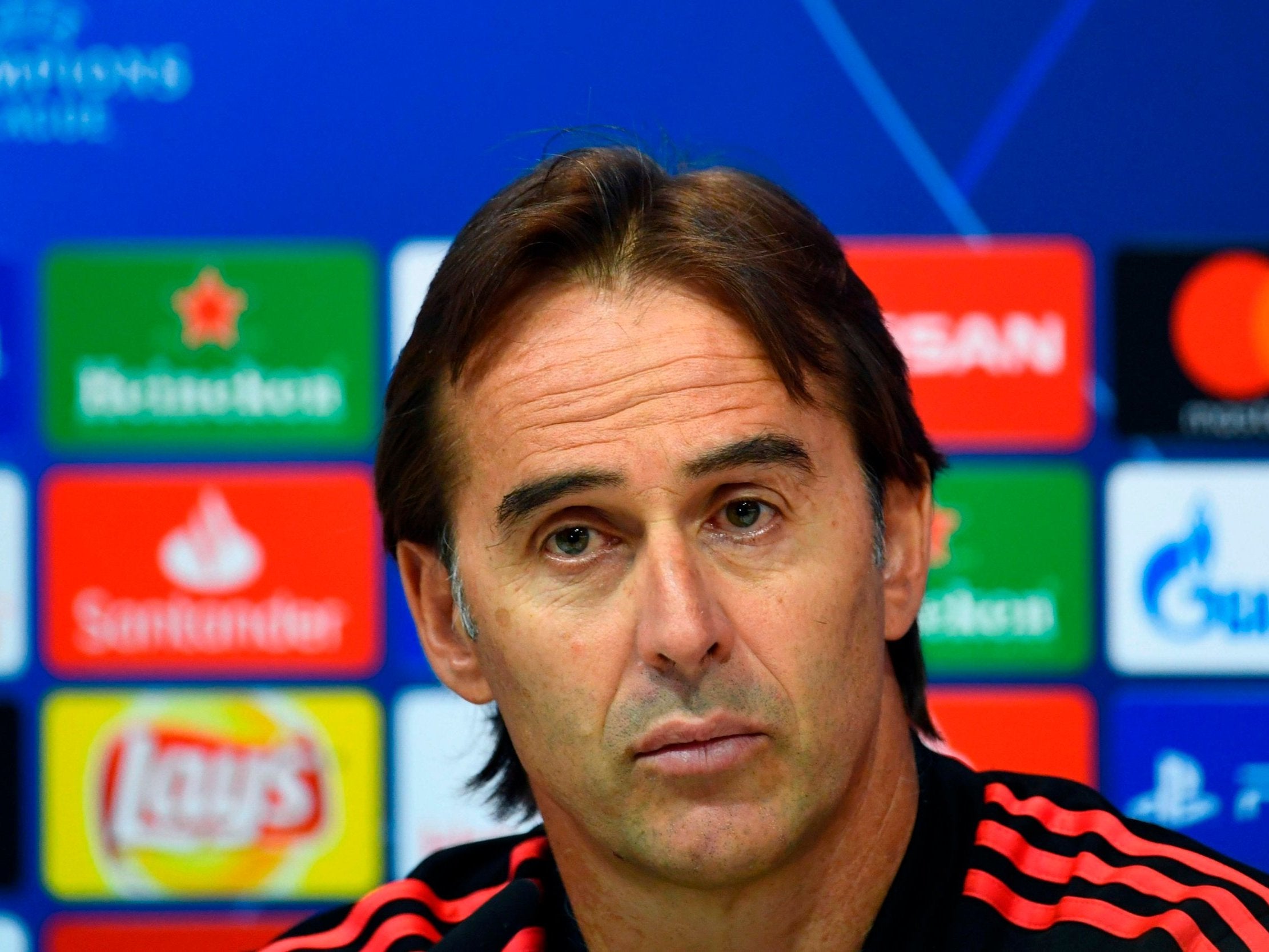 Julen Lopetegui will be in charge of Real Madrid against Barcelona this weekend