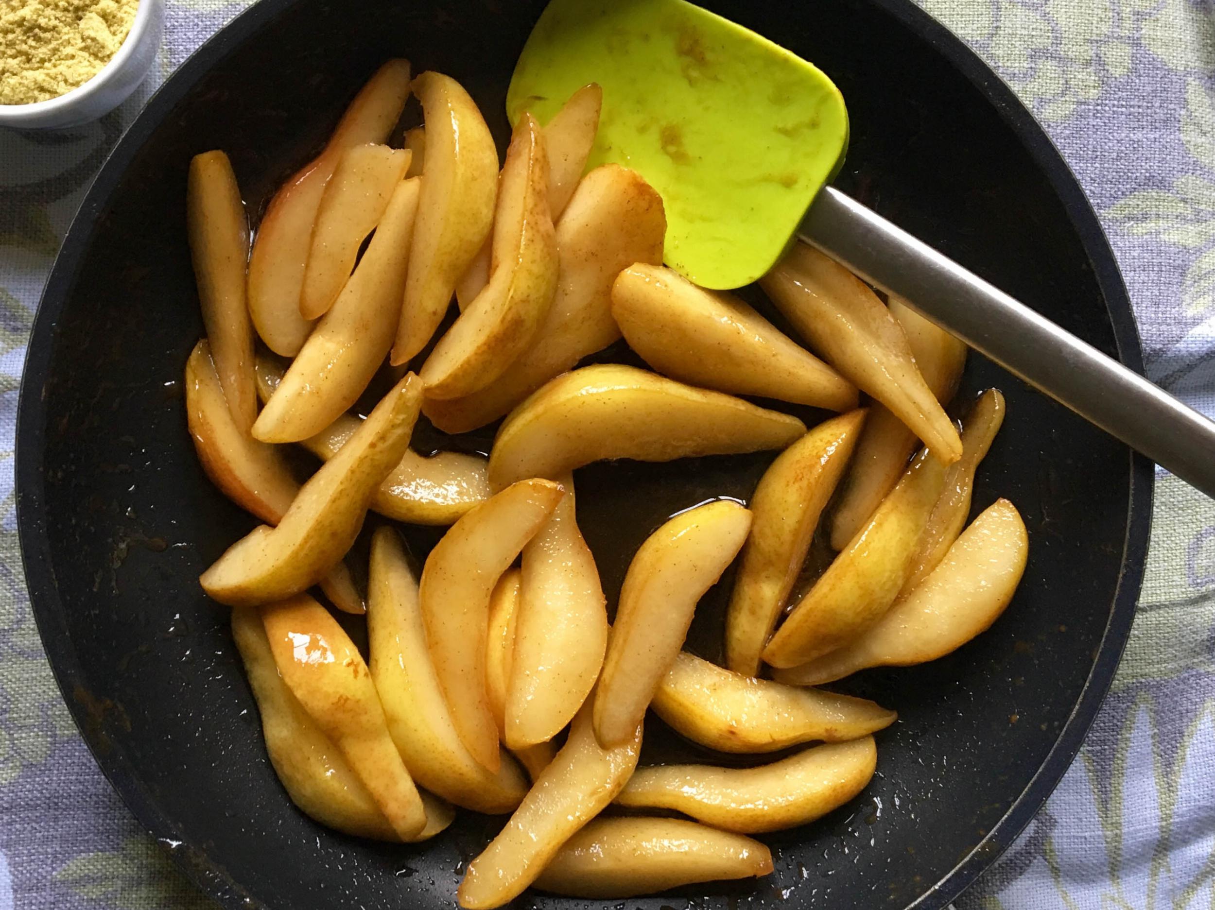 Cooked, pears take on a luscious, melting texture