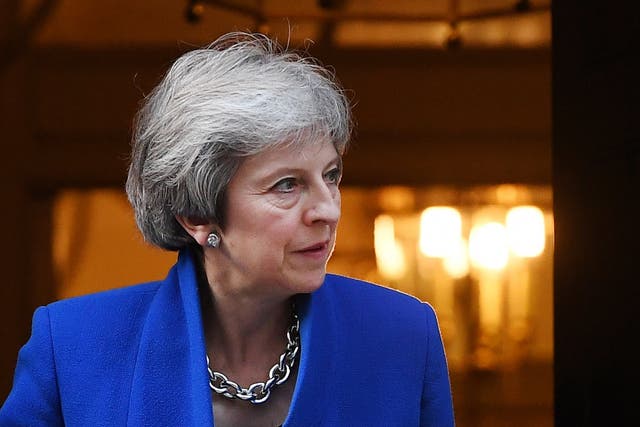 Theresa May is propped up in power by the votes of the 10 DUP MPs